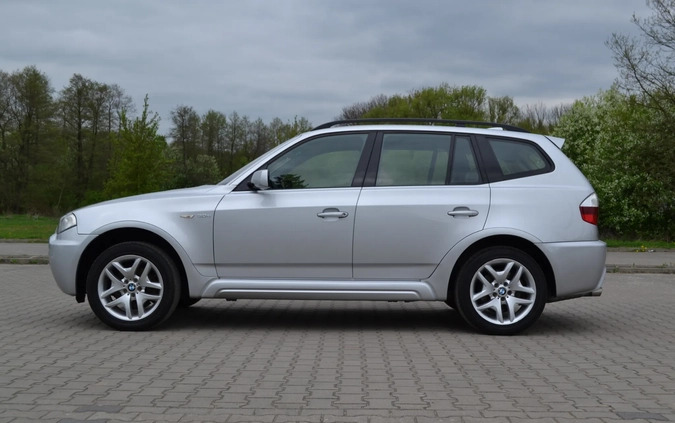 BMW X3 cena 36500 przebieg: 240000, rok produkcji 2007 z Radom małe 562